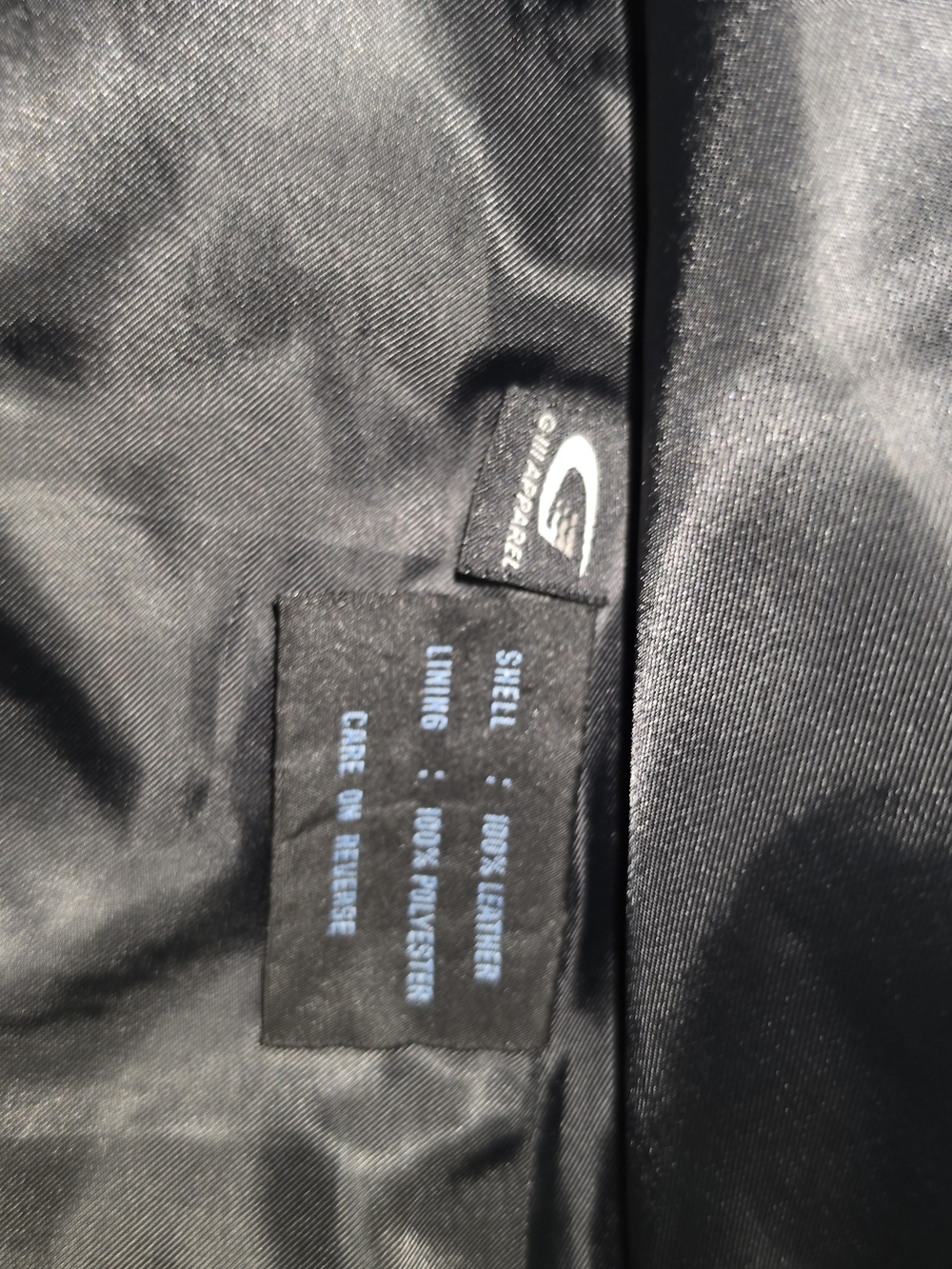 Kenneth Cole Reaction Black Leather Zip-Front Jacket - Picture 6 of 16